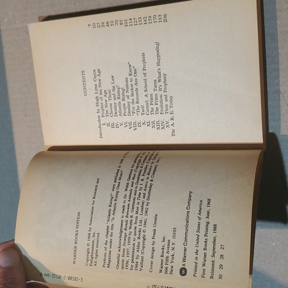 2/$8 🔮 Edgar Cayce On Prophecy paperback book 📚 - Picture 6 of 10